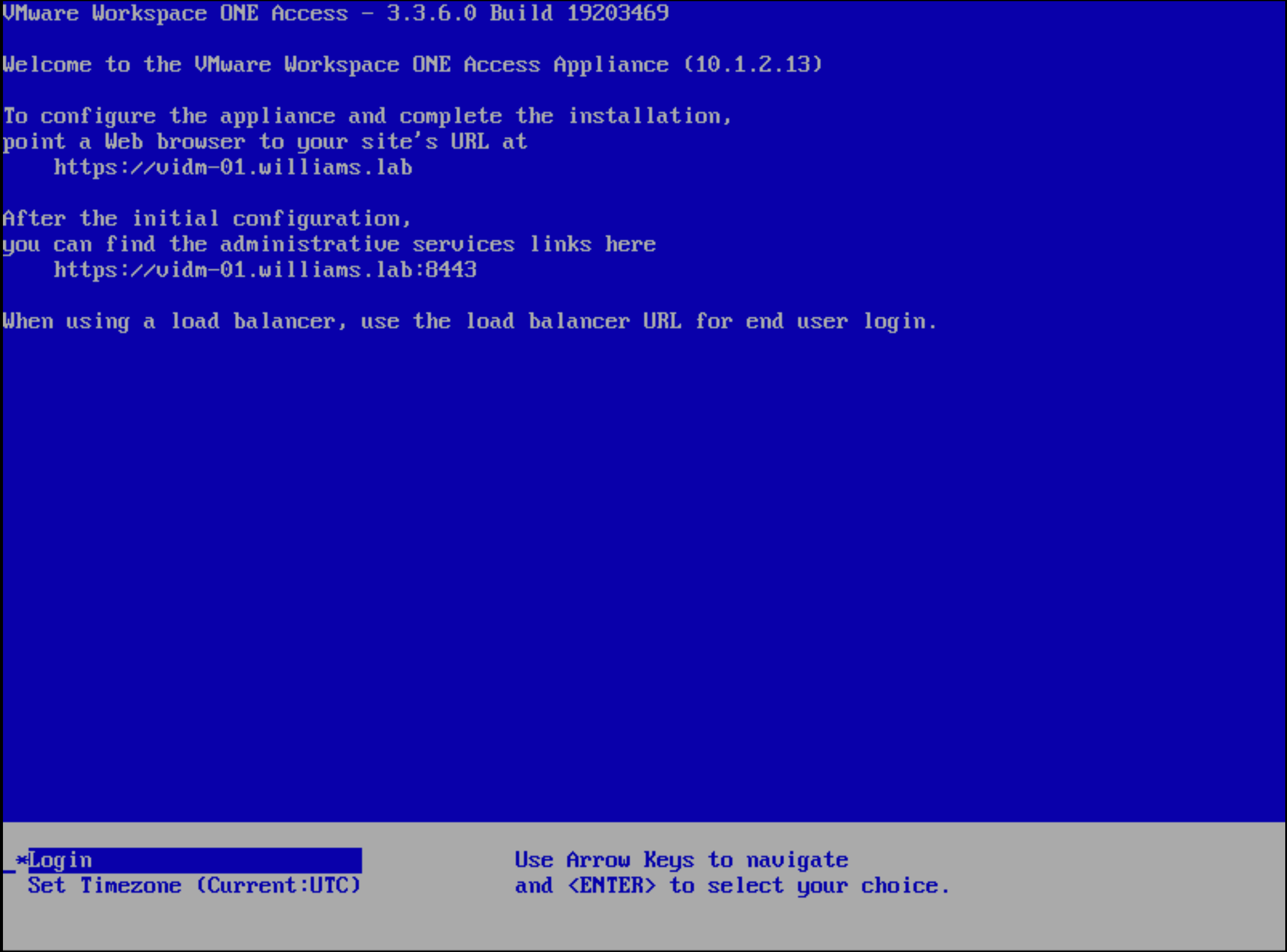 Successful boot