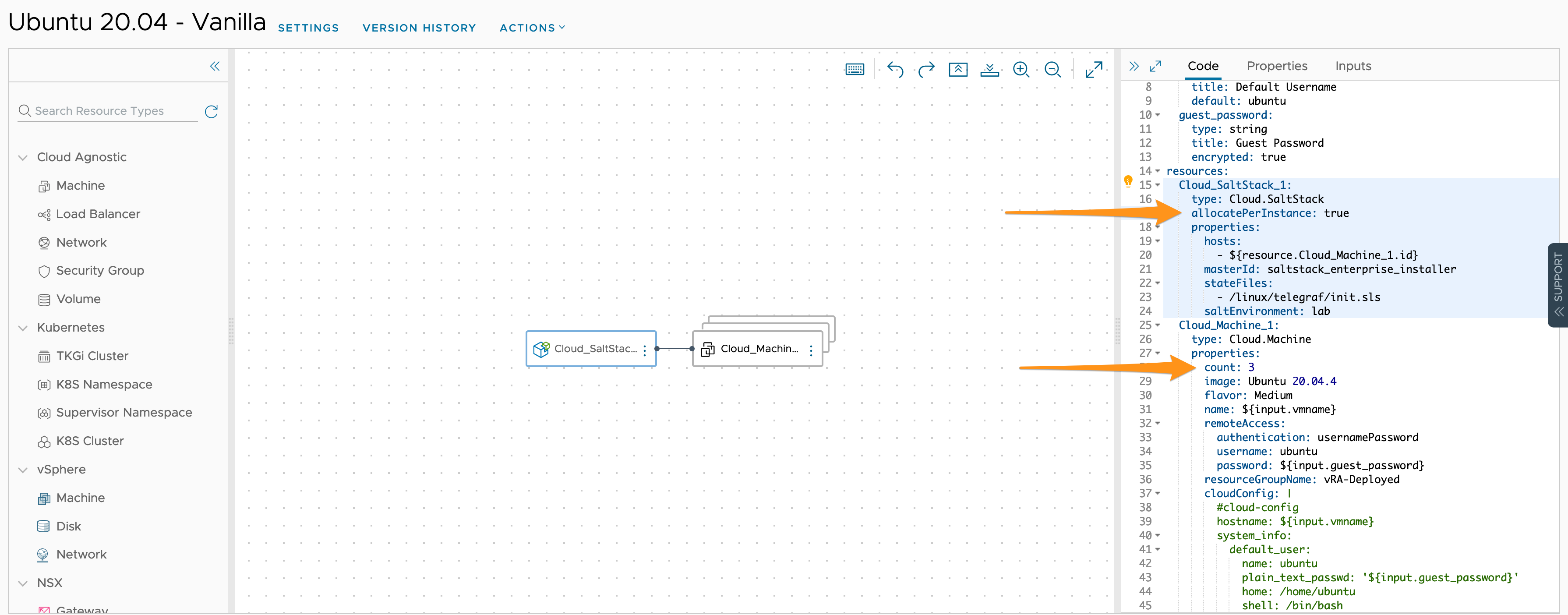 SaltStack Config with allocatePerInstance and Cloud.Machine with a count of ‘3’