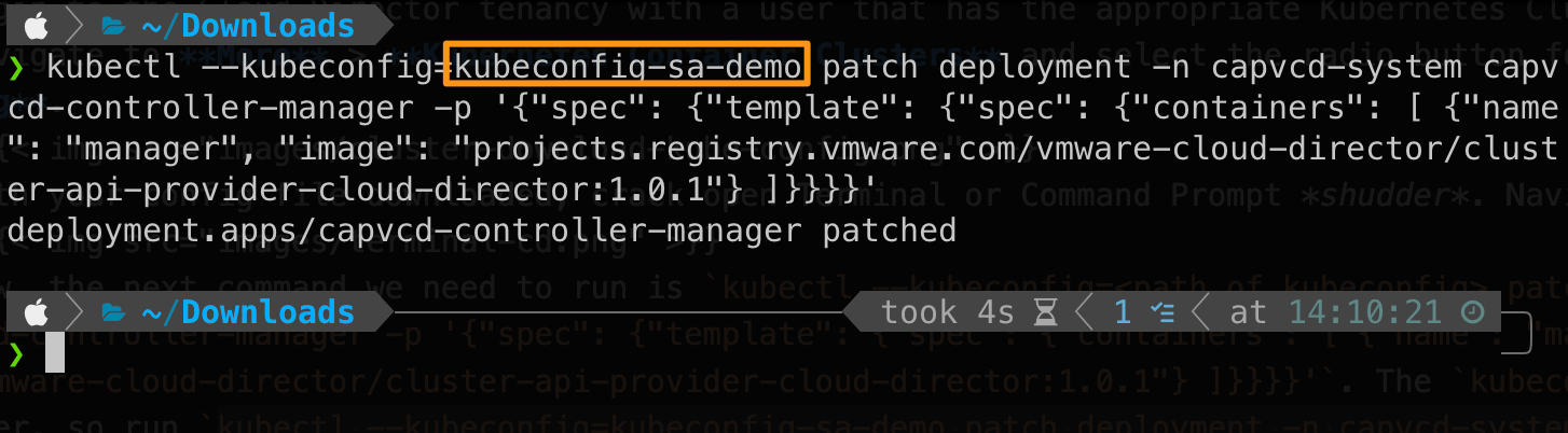 cluster-patch-capvcd