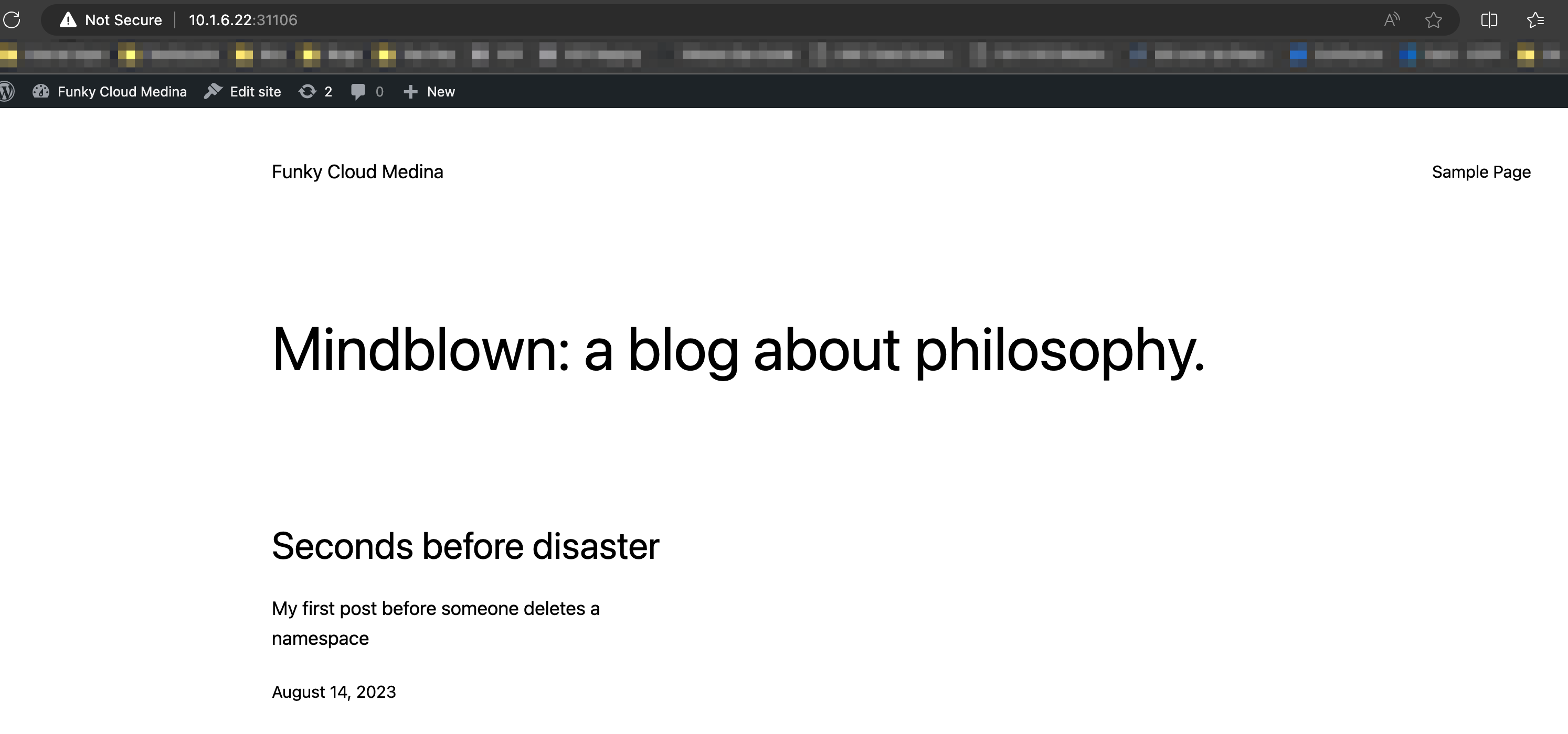 Blog has returned from the dead